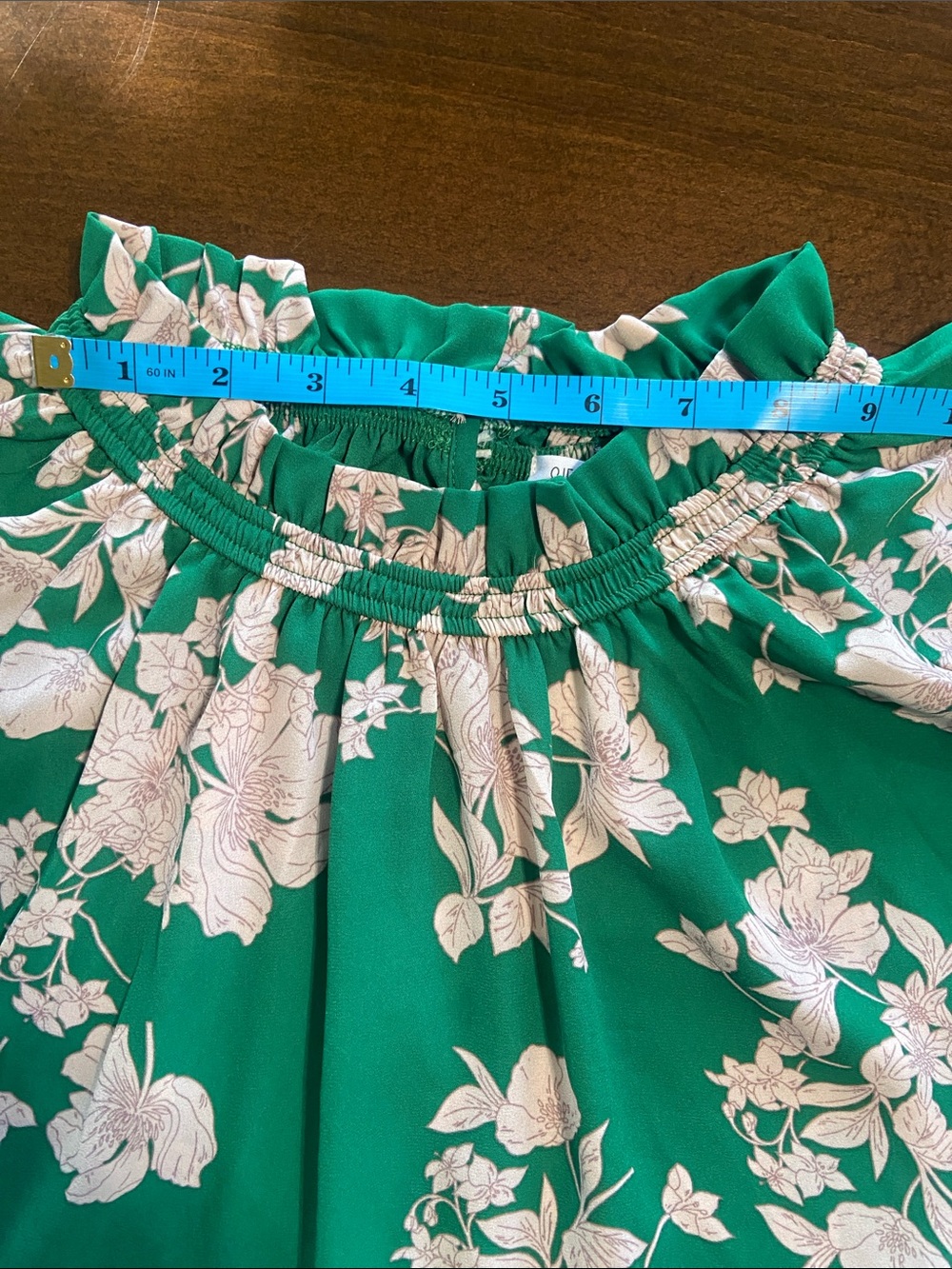 2/$20 Sale* Beautiful green blouse with floral print, size S, by Sienna Sky. NWT - Picture 13 of 16